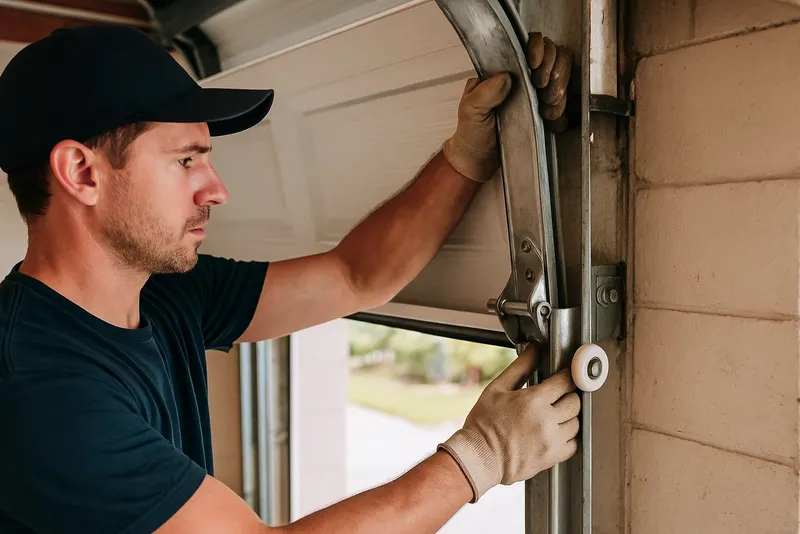Garage Door Spring Repair in Brooker