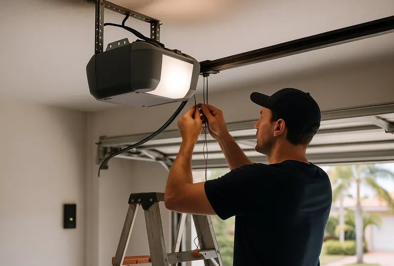 Garage Door Opener Installation in Brooker