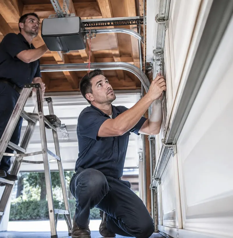 Off Track Door Repair in Brooker